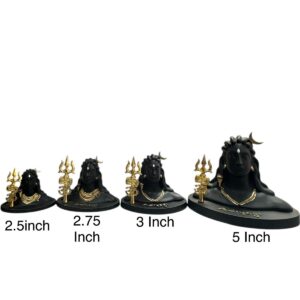 Adiyogi Shivji Idol – Multiple Sizes (2.5" to 5")