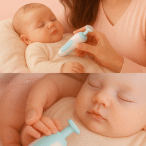 🍼 Electric Baby Nail Trimmer – Safe & Gentle for Babies